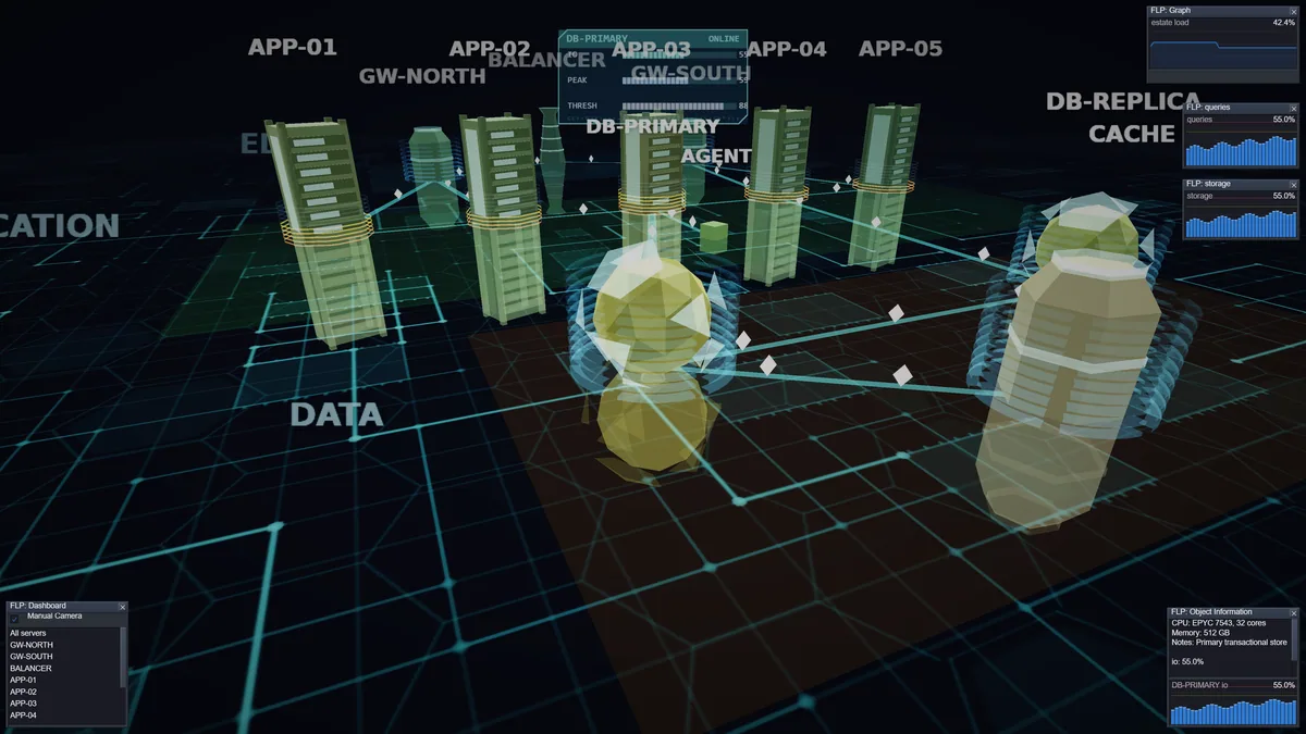 Manual camera, a data core selected and inspected